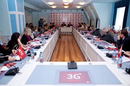 Пресс-конференция Запуск 3G МТС